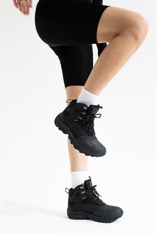 Hammer Jack Ember Su Geçirmez Siyah Outdoor Kadın Bot 