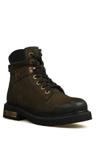 Hammer Jack Hakiki Deri Haki Nubuk Outdoor Kadın Bot 