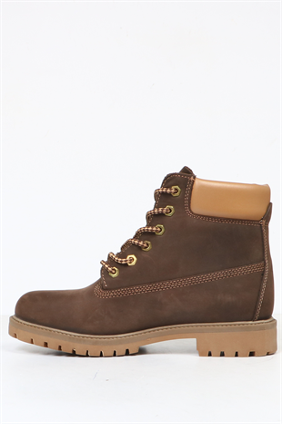 Hammer Jack Hakiki Deri Kahve Crayz Erkek Bot