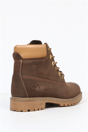 Hammer Jack Hakiki Deri Kahve Crayz Erkek Bot