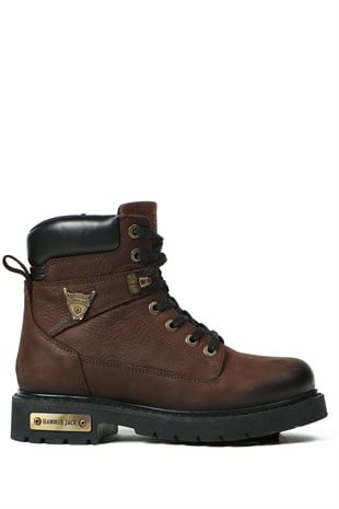 Hammer Jack Hakiki Deri Kahverengi Outdoor Kadın Bot