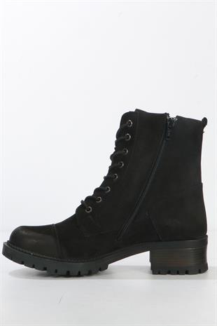 Hammer Jack Hakiki Deri Siyah Kadın Bot