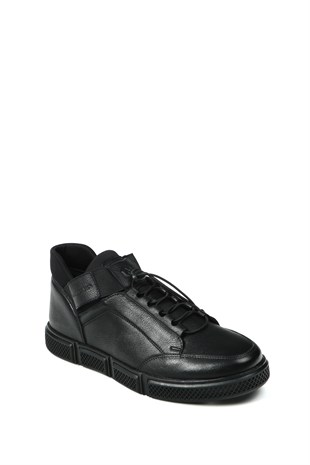 Hammer Jack Bilbao Hakiki Deri Siyah Nıce Outdoor Erkek Bot 