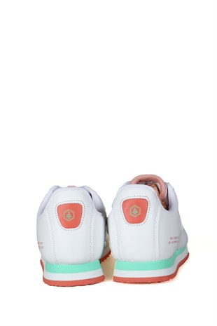 Hammer Jack Pico Beyaz Somon Kadın Spor Ayakkabı