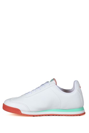 Hammer Jack Pico Beyaz Somon Kadın Spor Ayakkabı