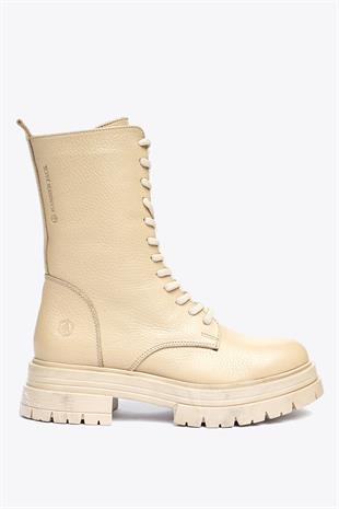 Hammer Jack Minas Hakiki Deri Bisküvi Flooter Kadın Bot 
