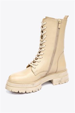 Hammer Jack Minas Hakiki Deri Bisküvi Flooter Kadın Bot 