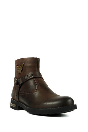 Hammer Jack Hakiki Deri Kahve Crazy Outdoor Erkek Bot 