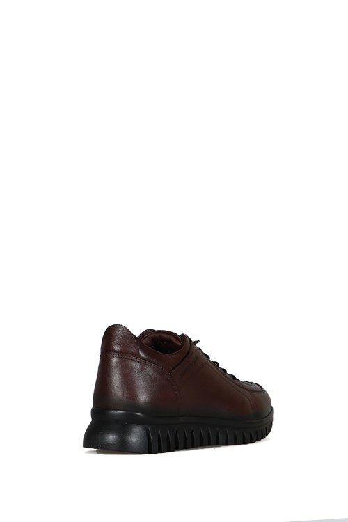 Hammer Jack Hakiki Deri Kahve Folce Erkek Günlük Ayakkabı 