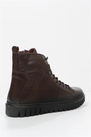 Hammer Jack Hakiki Deri Kahverengi Outdoor Erkek Bot 