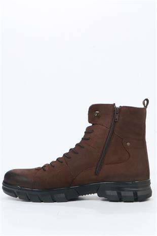 Hammer Jack Mortal Hakiki Deri Kahverengi Outdoor Erkek Bot 