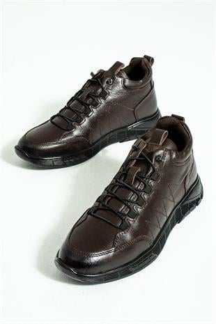 Hammer Jack Strande Hakiki Deri Kahverengi Outdoor Erkek Bot 