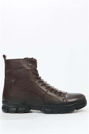 Hammer Jack Mortal Hakiki Deri Kahverengi Outdoor Erkek Bot