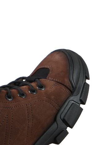 Hammer Jack Bonn Hakiki Deri Kahverengi Outdoor Kadın Bot 