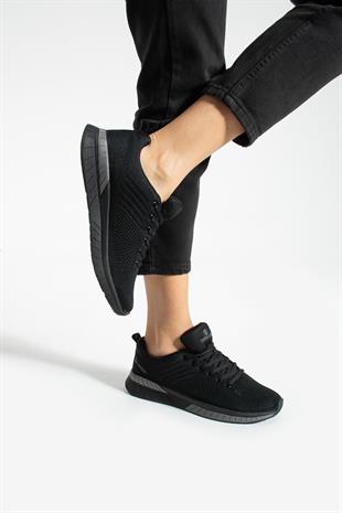 Hammer Jack Manaus Siyah Kadın Spor Ayakkabı 