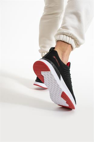 Hammer Jack Manaus Siyah Kırmızı Erkek Spor Ayakkabı 