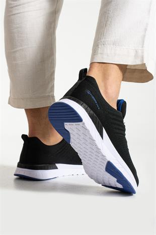 Hammer Jack Manaus Siyah Saks Mavi Erkek Spor Ayakkabı 