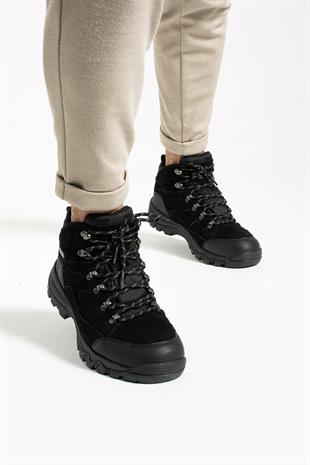 Hammer Jack Homer Su Geçirmez Siyah Süet Outdoor Erkek Trekking Bot 