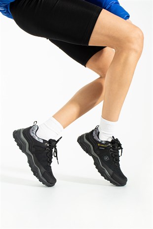 Hammer Jack Wilton Su Geçirmez Siyah Outdoor  Kadın Ayakkabı