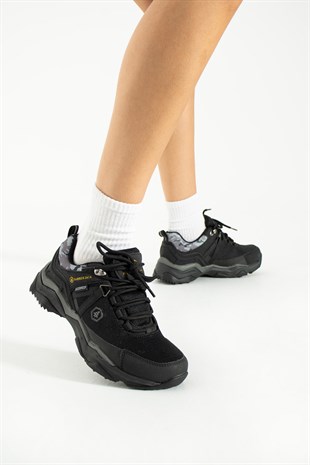 Hammer Jack Wilton Su Geçirmez Siyah Outdoor  Kadın Ayakkabı