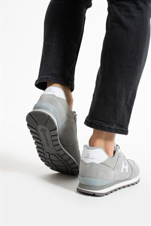 Hammer Jack Peru Hakiki Deri Ciment-Beyaz Erkek Spor Ayakkabı