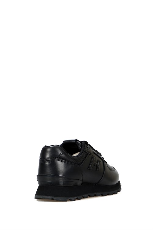 Hammer Jack Peru Hakiki Deri Siyah Kadın Ayakkabı 