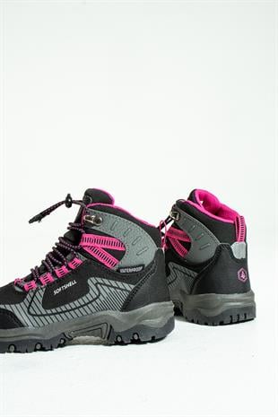 Hammer Jack Tomas Siyah Fuşya Outdoor Çocuk Bot  