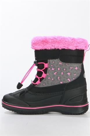 Hammer Jack Luna  Su Geçirmez Siyah Outdoor Çocuk Bot 