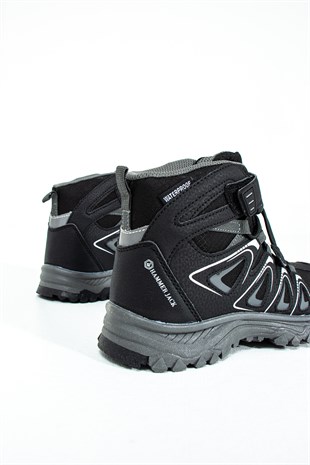 Hammer Jack Celos Su Geçirmez Siyah Su Geçirmez Outdoor Çocuk Bot  