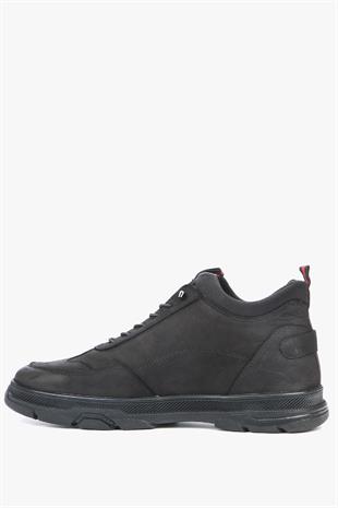 Hammer Jack Beckham Hakiki Deri Siyah Erkek Bot