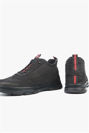 Hammer Jack Beckham Hakiki Deri Siyah Erkek Bot