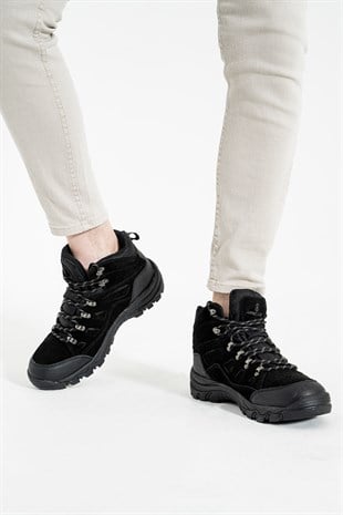 Hammer Jack Homer Su Geçirmez Siyah Süet Outdoor Erkek Trekking Bot 