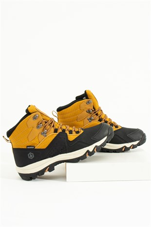 Hammer Jack Vader Su Geçirmez Siyah Sarı Outdoor Erkek Bot 