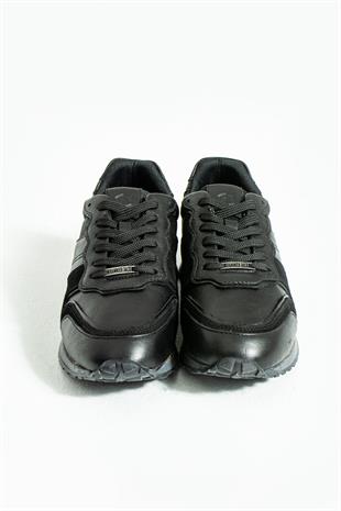 Hammer Jack Adrio Hakiki Deri Siyah Erkek Sneaker 102 22635-M