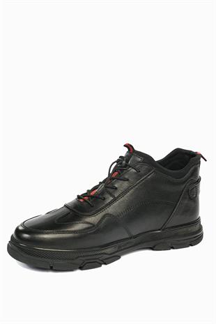 Hammer Jack Beckham Hakiki Deri Siyah Erkek Bot