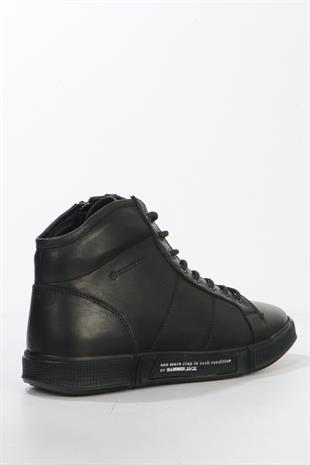 Hammer Jack Erbos Hakiki Deri Siyah Outdoor Erkek Bot 