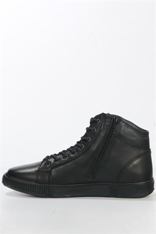 Hammer Jack Erbos Hakiki Deri Siyah Outdoor Erkek Bot 