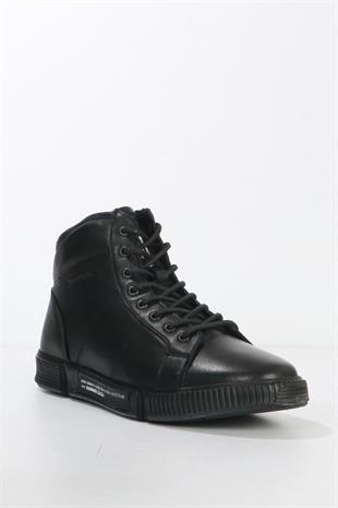 Hammer Jack Erbos Hakiki Deri Siyah Outdoor Erkek Bot 