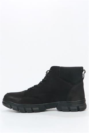 Hammer Jack Joven Hakiki Deri Siyah Outdoor Erkek Bot