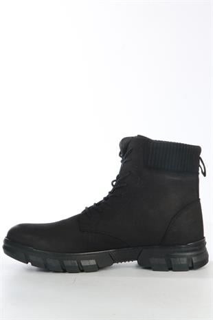 Hammer Jack Lejos Hakiki Deri Siyah Outdoor Erkek Bot 