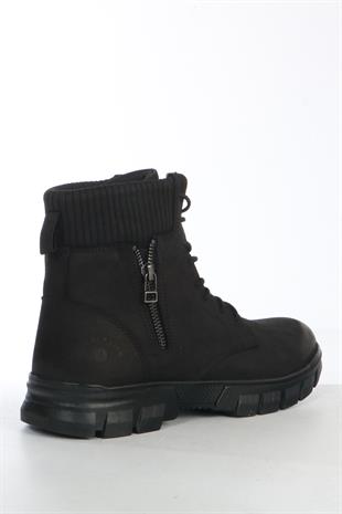 Hammer Jack Lejos Hakiki Deri Siyah Outdoor Erkek Bot 