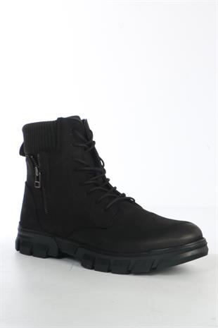 Hammer Jack Lejos Hakiki Deri Siyah Outdoor Erkek Bot 