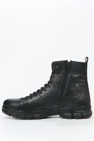 Hammer Jack Mortal Hakiki Deri Siyah Outdoor Erkek Bot 