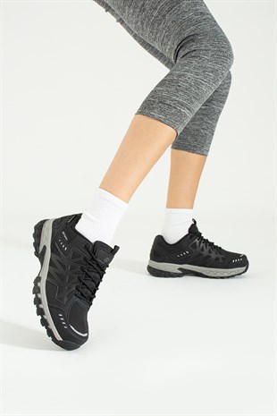 Hammer Jack Pablo Siyah-K.Gri Outdoor Kadın Ayakkabı 