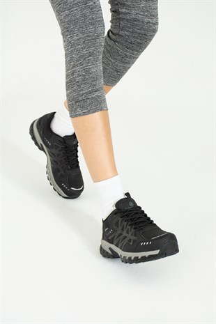 Hammer Jack Pablo Siyah-K.Gri Outdoor Kadın Ayakkabı 