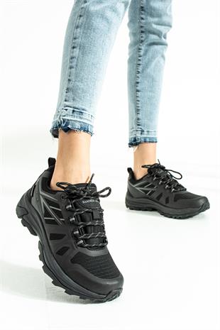 Hammer Jack Nerzul Su Geçirmez Siyah Outdoor Kadın Ayakkabı 