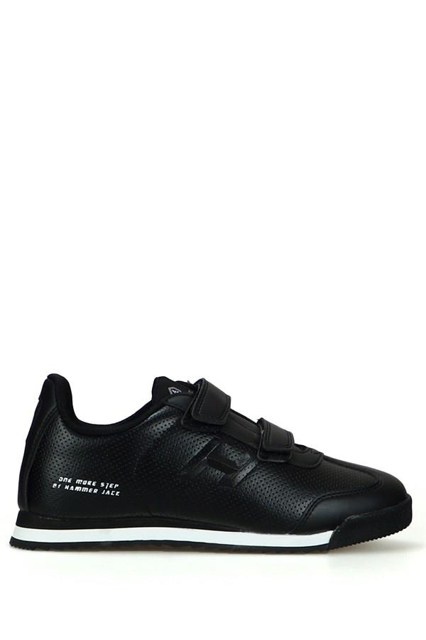 Hammer Jack Pico Siyah Kadın Cırtlı Ayakkabı 