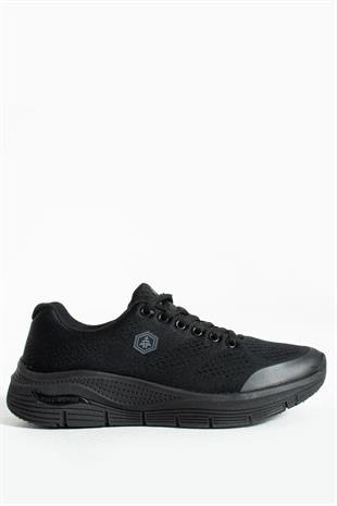 Hammer Jack Siyah  Kadın Spor Ayakkabı 