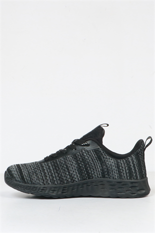 Hammer Jack Siyah  Kadın Spor Ayakkabı 