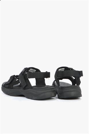 Hammer Jack Ladis Siyah Kadın Sandalet